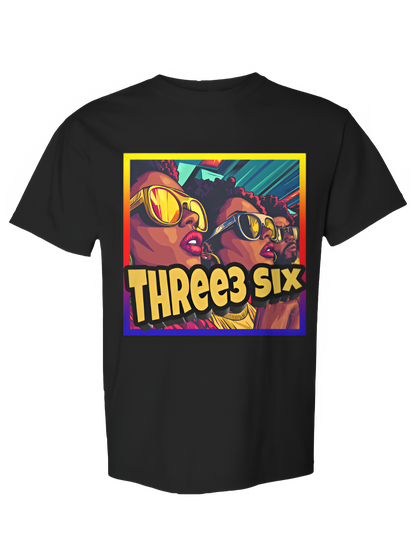 Three3D Graphic Tee