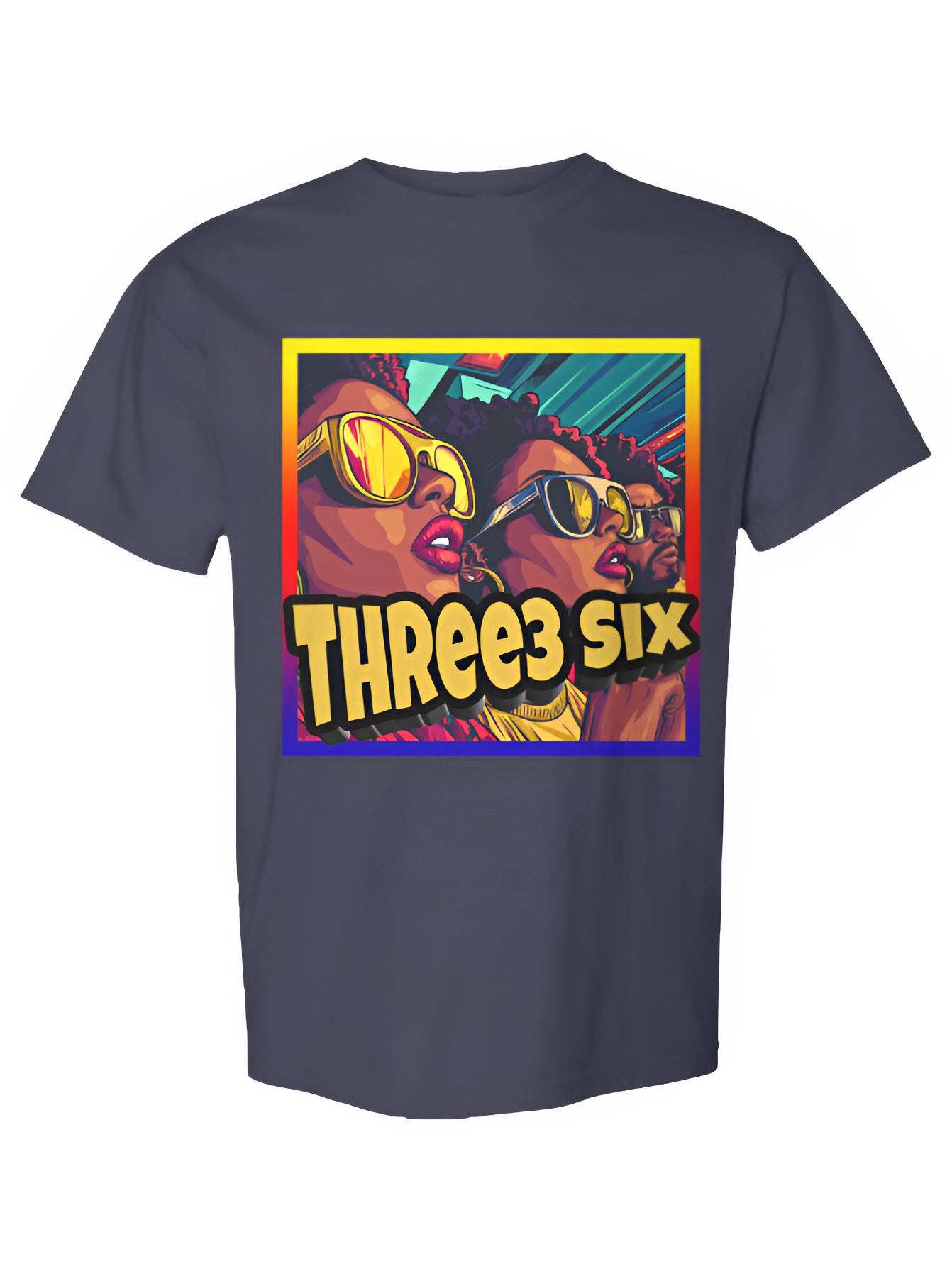 Three3D Graphic Tee