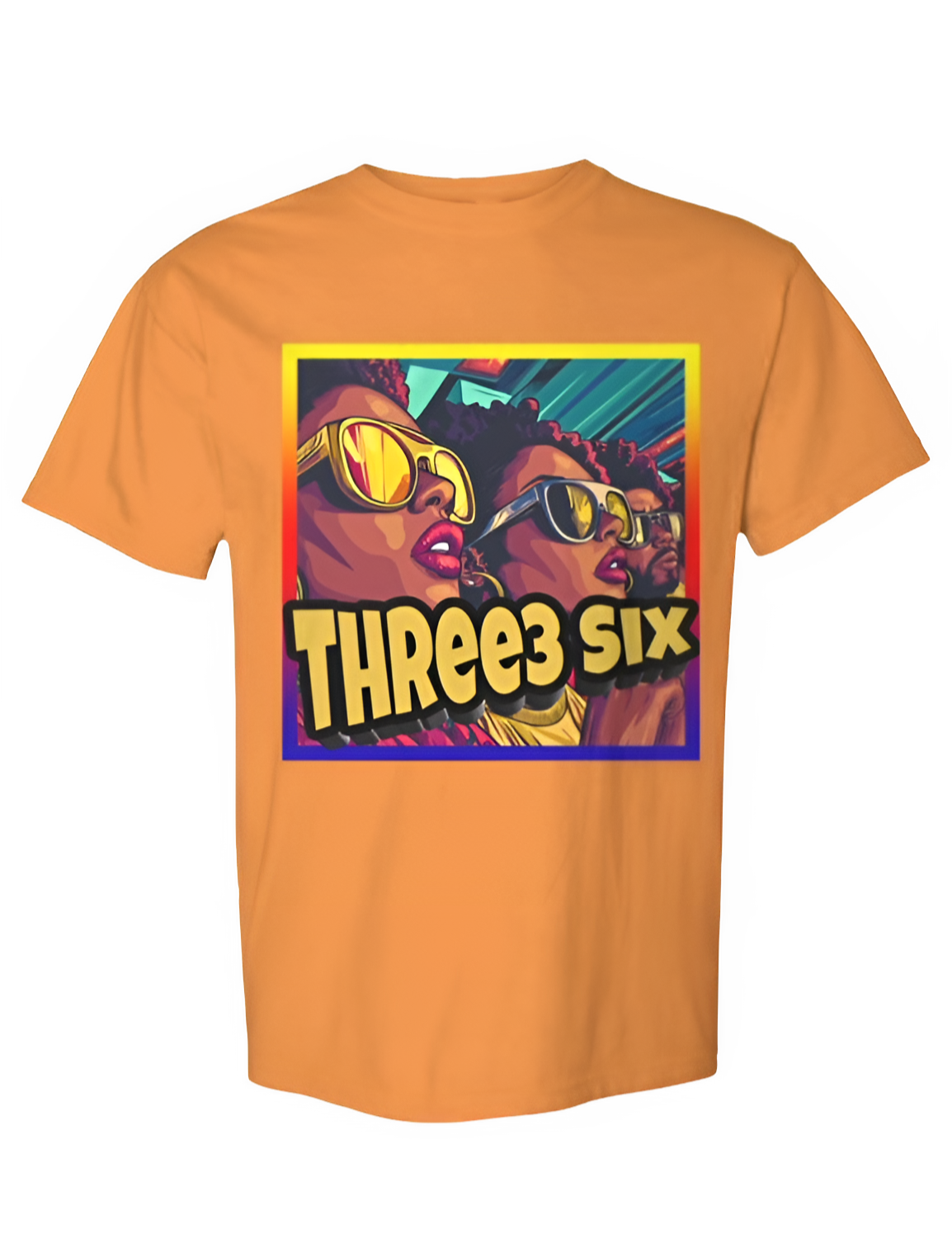 Three3D Graphic Tee