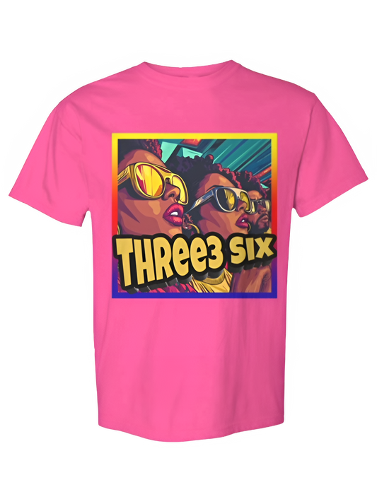 Three3D Graphic Tee