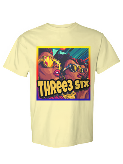 Three3D Graphic Tee